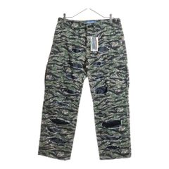 新品 INNOCENCE NY デストロイ 迷彩 カモ柄カーゴパンツ XL - メルカリ