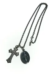 ニコル NICOLE シルバー925 ネックレス マリア 十字架 チェーンネックレス  【美品】 S A04105 Mのサムネイル
