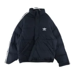 BALENCIAGA (バレンシアガ) 23SS ×ADIDAS 3ライン オーバーサイズ ダウンジャケット ブラック 714897のサムネイル