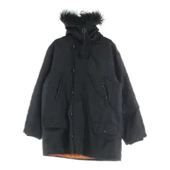 RAF SIMONS (ラフシモンズ) 04AW ARCHIVE WAVE期 N-3B オーバーサイズ ミリタリージャケット コート ブラックのサムネイル