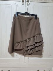andmary Miu pleats skirt brown - メルカリ