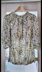 DRIES VAN NOTEN レオパード柄長袖ブラウス - メルカリ