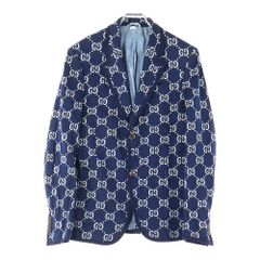 希少サイズ54】GUCCI ジャケット GG柄 マルチカラー メンズ - メルカリ