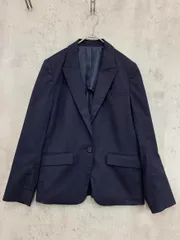 INEDCLARO イネドクラロ シングルボタン テーラード ジャケット size9/紺 ■■ レディース