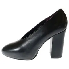 DRIES VAN NOTEN (ドリスヴァンノッテン) レザーパンプス ヒール WW26 765 H80 ブラックのサムネイル