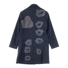 美品 BLACK COMME des GARCONS ステンカラーコート - メルカリ