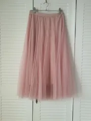 ピンク チュール スカート