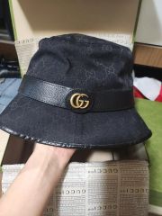 新品 グッチ GUCCI ダブルG付き GGキャンバス バケット - メルカリ