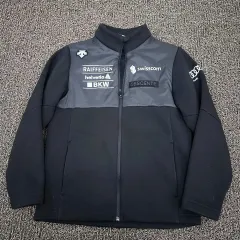 DESCENTE キッズ アウディ フリース ブラック 起毛 140サイズのサムネイル