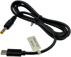 PDトリガーケーブル 12V 3A USBCオス-DCプラグ4.0x1.7mmオス 1m エミュレータ ノートパソコン 急速充電PDケーブル (4.0*1.7)