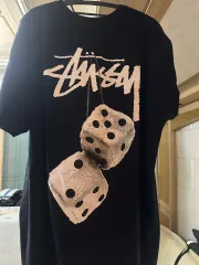STUSSY ファジー DICE 半袖Tシャツ 出品