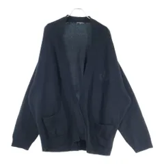 BALENCIAGA (バレンシアガ) 22AW カシミヤ混 フロントロゴエンブロイダリー カーディガン ニット ブラック 704124のサムネイル