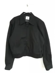 MOUUD レディース オーバーサイズ ブラック ブルゾン ジャケット 95-100