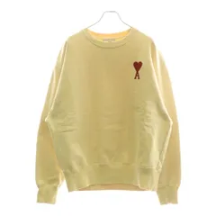 AMI Alexandre Mattiussi (アミアレクサンドルマテュッシ) Sweatshirt ロゴ刺繍 クルーネックスウェットトレーナー ベージュ H20HJ034.747のサムネイル