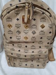 MCM DUKE リュック·バックパック ヴィセトス ミディアム ベージュ