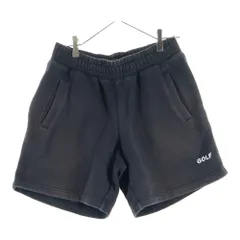 GOLF WANG (ゴルフワン) BASIC LOGO SWEATSHORTS ベーシック ロゴ スウェット ショーツ ブラックのサムネイル
