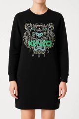 KENZO タイガー刺繍 スウェットワンピース - メルカリ