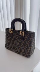 FENDI ズッカ柄 ハンドバッグ ミニボストン - メルカリ