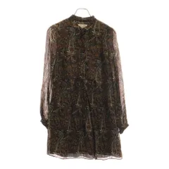 SAINT LAURENT PARIS (サンローランパリ) 16AW ペイズリー総柄 レーヨンワンピース レディース マルチカラー 373936 Y302Nのサムネイル