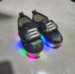 恐竜 LED 赤ちゃん靴 140