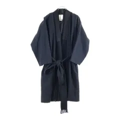 VISVIM (ヴィスヴィム) 18AW YUKATA COAT 浴衣 ウールリネン ユカタコート ブラック 0118205013005のサムネイル