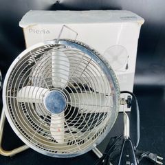Pieria メタル扇風機 レトロ調 シルバーFIM-355 SM 動作確認済 - メルカリ