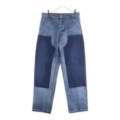 Christian Dior (クリスチャンディオール) HANDWRITTEN ボタンフライ カーペンターデニムパンツ 493D183AY552 インディゴのサムネイル