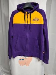 NBA　ロサンゼルス・レイカーズ　2ⅩL　ジャケット　パーカー　パープル　バスケ NBA ロサンゼルス・レイカーズ 2ⅩL ジャケット パーカー パープル