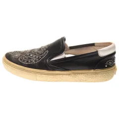SAINT LAURENT PARIS (サンローランパリ) Skate Bandana Studded Leather Sneakers スタッズバンダナモチーフレザースリッポン スニーカー レディース VU376565のサムネイル