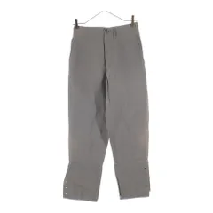 DRIES VAN NOTEN (ドリスヴァンノッテン) リネンスリットロングパンツ チャコールグレーのサムネイル