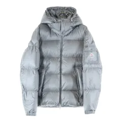 MONCLER (モンクレール) 25AW COUYERE ジップアップ フード ダウンジャケット グレー K20911A00158
