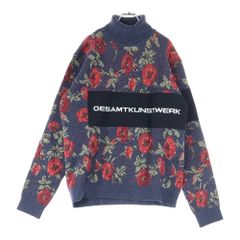 OAMC オーエーエムシー 総柄 ラインニット セーター - メルカリ