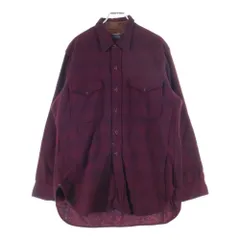 PENDLETON (ペンドルトン) 50S VINTAGE CHECK WOOL L/S SHIRT オンブレチェック ウール 長袖シャツ レッド/ブラックのサムネイル