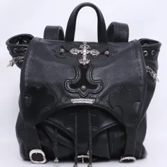 CHROME HEARTS オールド ラージフィリグリークロス ガンスリンガー レザーバックパック ブラックのサムネイル