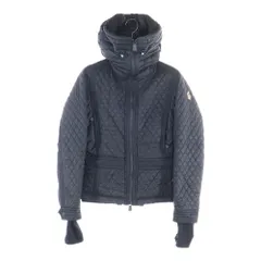 MONCLER (モンクレール) PALU GIUBBOTTO フーデッドダウンジャケット キルティングコート ブラック 120984531405のサムネイル