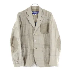 JUNYA WATANABE COMME des GARCONS (ジュンヤワタナベ コムデギャルソン) 16SS パッチワーク リネン テーラードジャケット ベージュ WQ-J004のサムネイル