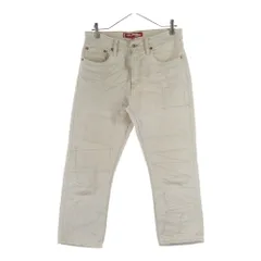 JUNYA WATANABE COMME des GARCONS (ジュンヤワタナベ コムデギャルソン) 16SS×Levi's 麻オックス Wネーム デザインパンツ ベージュ WQ-P207のサムネイル