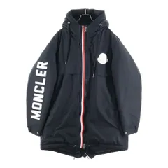 MONCLER (モンクレール) 19AW CHARNIER E20914236005 シャルニエ アームロゴ ジップアップダウンジャケット ブラックのサムネイル