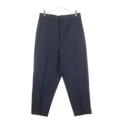 JIL SANDER (ジルサンダー) Wool Gabardine Trousers ウールギャバジン ジップポケットトラウザーズ パンツ スラックス ネイビー JSUN310501 MN200600のサムネイル