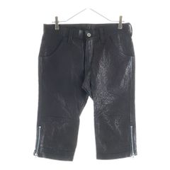 イサムカタヤマバックラッシュ◆鹿革 レザーパンツ 黒XS 1810-06 日本製 イサムカタヤマバックラッシュ◇鹿革 レザーパンツ 黒XS 1810-06 日本