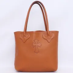 CHROME HEARTS FSトートバッグ セメタリークロスパッチ ブラウンのサムネイル