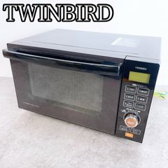 使用回数少なめ 送料無料TWINBIRDオーブンレンジ MW-FS18 - メルカリ
