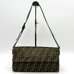 美品◎FENDI フェンディ ズッカ柄 ワンショルダーバッグ