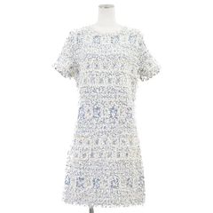 CHANEL 半袖ひざ丈ワンピース - メルカリ