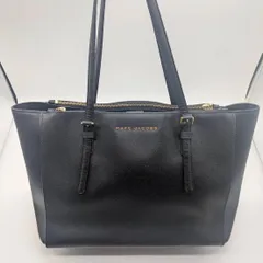 MARC JACOBS ブラックレザートート