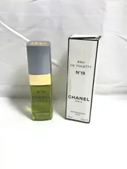 シャネル CHANEL N°19 Eau de Toilette perfume box 美品 S N04273 M
