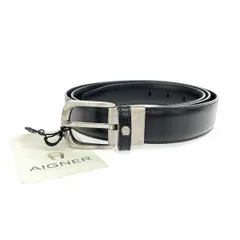 10180531AIGNER アイグナー ベルト 表記サイズ:110/44 レザー    ブラック メンズ / 240001199561のサムネイル