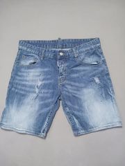 DSQUARED2 デニムショートパンツ ペイント加工 48 - メルカリ