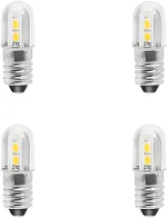 4個セット E10 口金サイズ LED豆電球 12V対応 5LED 1W (12V)のサムネイル