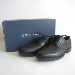 【極美品】COLE HAAN【ウイングチップ フレックスグランド360】9.5M ブラック 革靴 スニーカー  s2604187